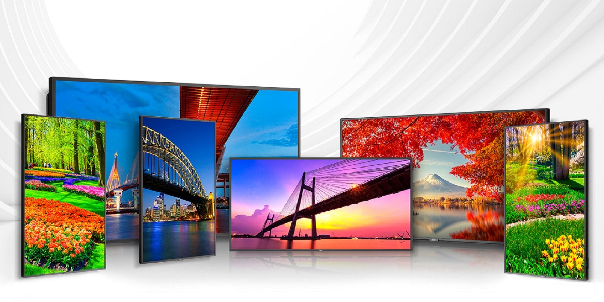 Sharp/NEC Commercial LCD and Interactive Displays 